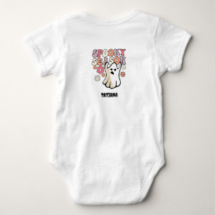Custom baby clothes,custom Spooky season,Halloween Bodysuit
