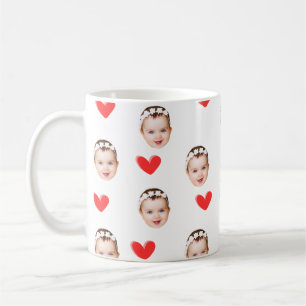Custom Baby Face Father's Day Gift, Mother's Day  Coffee Mug