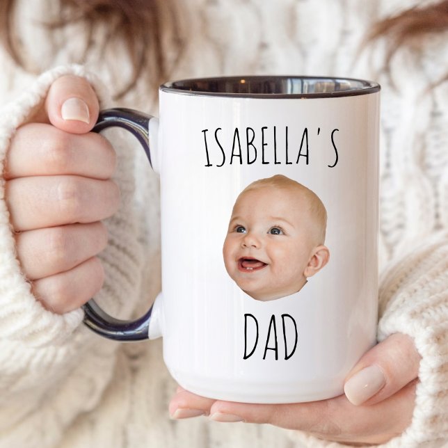 Custom Baby Face Mug, Baby Photo Coffee Mug (Creator Uploaded)