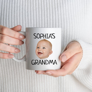 Custom Baby Face Mug, Baby Photo Coffee Mug