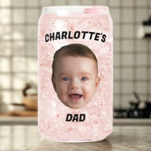 Custom Baby Face Mug, Custom New Dad Mug