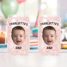 Custom Baby Face Mug, Custom New Dad Mug
