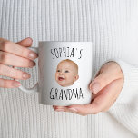 Custom Baby Face Mug Mum Grandma Grandpa Birthday<br><div class="desc">Baby Photo Mug,  Baby Photo Mug,  Baby Face Gift Mug,  Personalised Photo Gift</div>