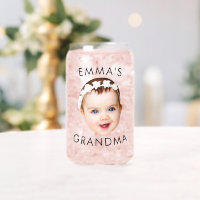 Custom Baby Face Mum Grandma Grandpa Birthday