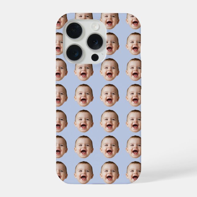 Custom Baby Face Personalised iPhone Case (Back)