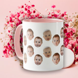 Custom Baby Face personalised photo Mug