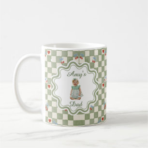 Custom Baby Face Photo Mug for Father's Day