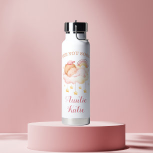 Custom Baby Girl Name See You Soon Water Bottle