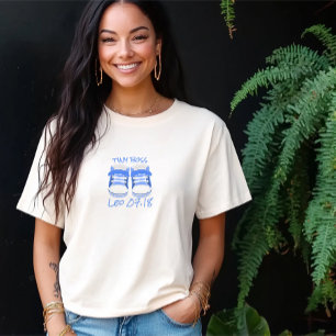 Custom Baby Name Booties Maternity T-Shirt