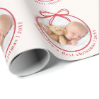 Custom Baby Name Photo First Christmas