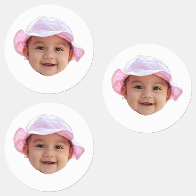 Custom Baby Photo, Baby Photo Face (Group)
