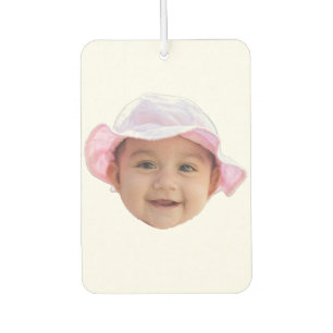 Custom Baby Photo, Baby Photo Face Car Air Freshener
