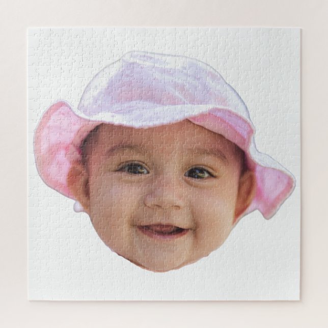 Custom Baby Photo, Baby Photo Face Jigsaw Puzzle (Vertical)