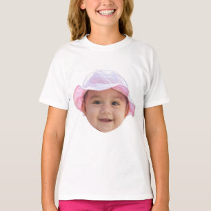 Custom Baby Photo, Baby Photo Face T-Shirt