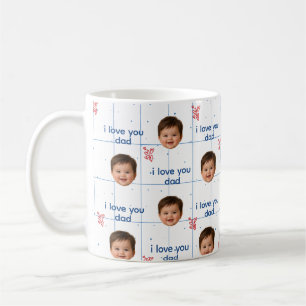 Custom Baby Photo Coffee Mug For Dad