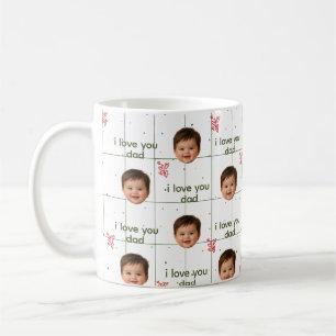 Custom Baby Photo Coffee Mug For Dad