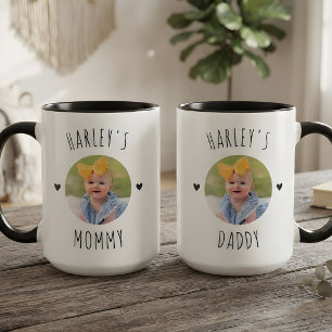 Custom Baby Photo Mum Dad Grandma Grandpa Birthday Mug