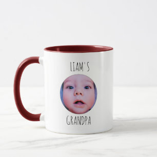Custom Baby Photo & Name Coffee Mug