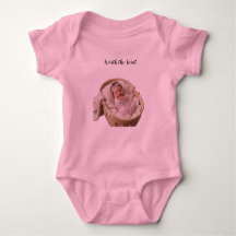 Custom Baby Photo Worth The Wait Infant Bodysuit