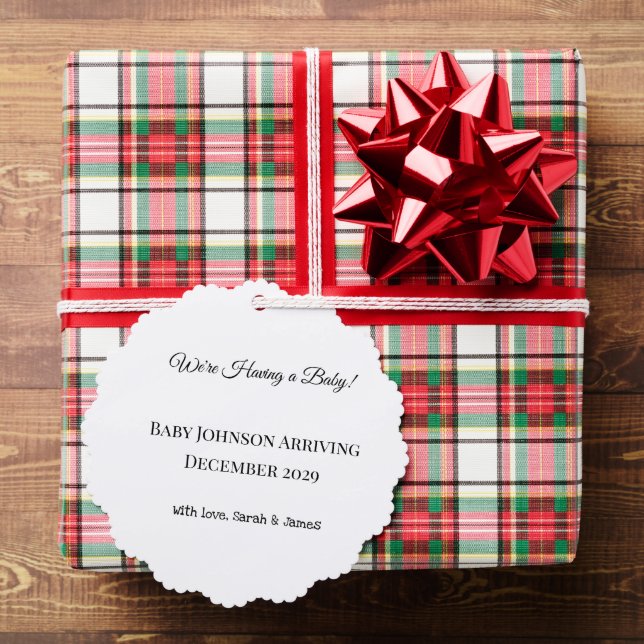 Custom Baby Reveal Card (Insitu (Gift))