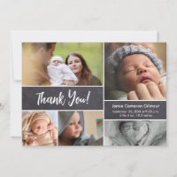 Custom Baby shower Birth Stat Photo collage
