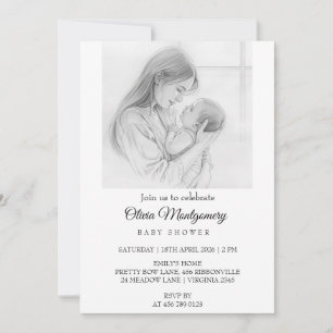 Custom baby shower invitations