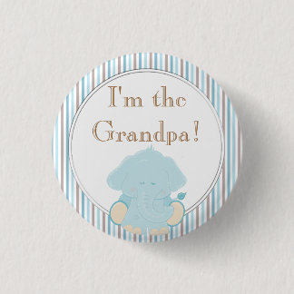 Custom Baby Shower Party I'm the Grandpa Button
