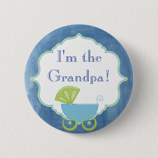 Custom Baby Shower Party I'm the Grandpa Button