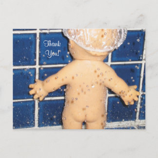 Custom Baby Shower Thank You Card for Boy or Girl