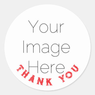 custom Baby Shower Thank You Photo Sticker