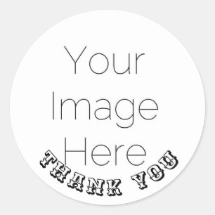 custom Baby Shower Thank You Photo Sticker