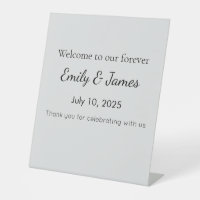 Custom Baby Shower Welcome Sign