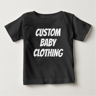 Custom Baby T-Shirt Blank Template