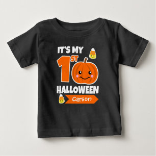 Custom Baby's 1st Halloween Shirt - Add Name