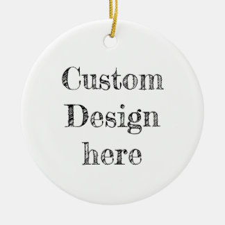 Custom Baby's First Christmas Baubles Ceramic Tree Decoration