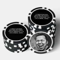 Custom Bachelor Favour Golf Marker Poker Chips