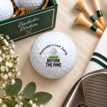 Custom Bachelor Party Funny Golfer Sports Player