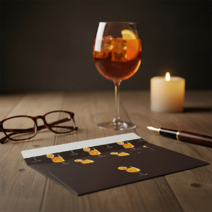 Custom Bachelorette Party Envelope with Aperol 