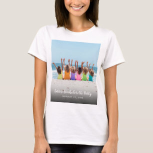 Custom Bachelorette Party Photo T-Shirt