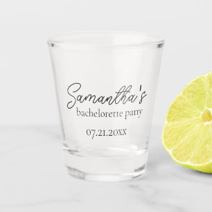 Custom Bachelorette Party Shot Glass