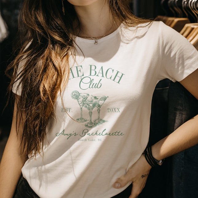 Custom Bachelorette The Bach Club Bridesmaid Favou T-Shirt (Creator Uploaded)