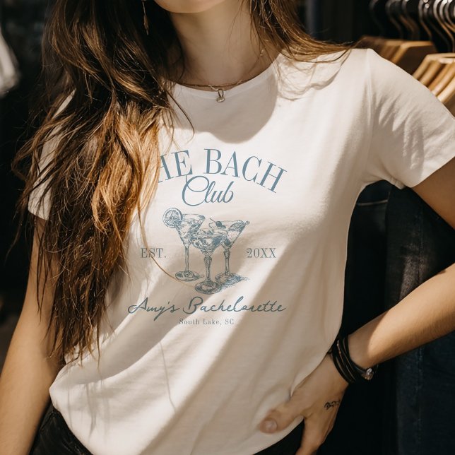 Custom Bachelorette The Bach Club Bridesmaid Favou T-Shirt (Creator Uploaded)