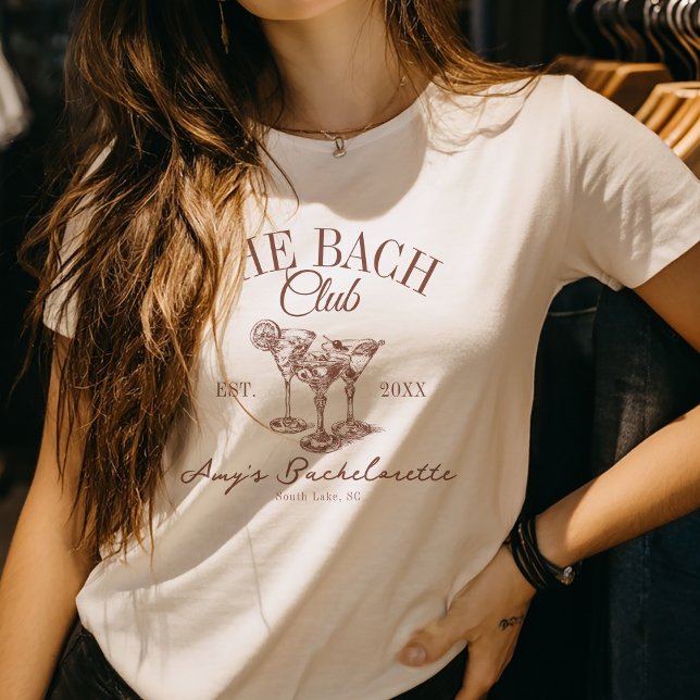 Custom Bachelorette The Bach Club Bridesmaid Favou Tri-Blend Shirt (Creator Uploaded)