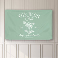 Custom Bachelorette The Bach Club Photo Backdrop
