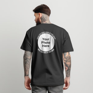 Custom Back Graphic Hoodie or T Shirt