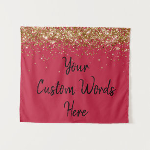 Custom Backdrop Personalised Photo Booth Back drop Tapestry