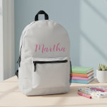 Custom backpack, personalized school bags<br><div class="desc">Custom backpack,  personalized school bags for children and babies

Custom backpack: discover personalized school bags for children and babies. Simple design and bright colors that kids love,  perfect for school,  daycare,  and daily adventures!</div>
