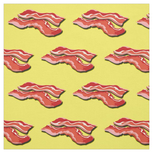 Custom Bacon Fabric (Swatch)