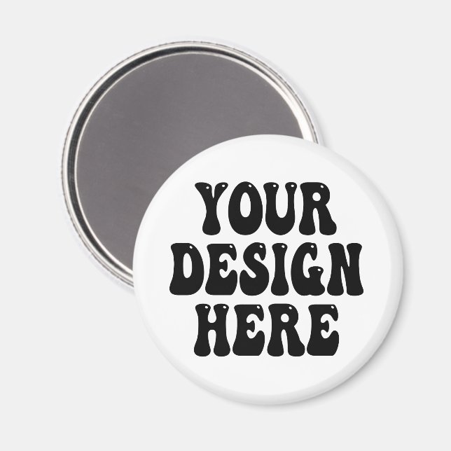 Custom Badges For Gifts Personalised Badge Logo Magnet (Front/Back)