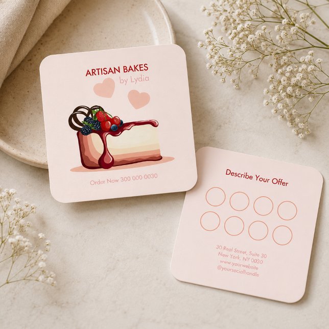 Custom Bakery Loyalty Card (Creator Uploaded)